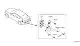 Diagram for Infiniti Fuel Pump Driver Module - 17001-4GB0A