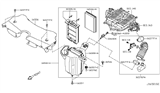 Diagram for Infiniti Air Duct - 16576-1CB1A