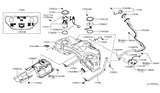 Diagram for 2009 Infiniti FX50 Gas Cap - 17251-EJ70A