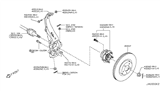 Diagram for 2013 Infiniti M56 Wheel Hub - 40202-4GA0A