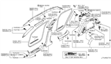 Diagram for Infiniti QX70 Air Bag - K85P0-3WY0A