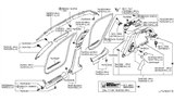 Diagram for 2015 Infiniti QX70 Air Bag - K85P0-3WY0A