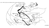 Diagram for Infiniti Battery Cable - 24080-1CA0A