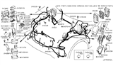 Diagram for Infiniti FX50 Relay Block - 24384-1CA0A