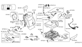 Diagram for 2015 Infiniti QX70 Seat Cushion - 87300-1CJ9C