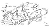 Diagram for Infiniti QX70 Air Bag - K851E-1CA0A