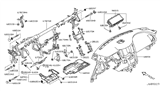 Diagram for 2014 Infiniti QX70 Air Bag - K851E-1CA0A