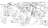 Diagram for Infiniti FX35 Seat Cover - 88620-1CB5C