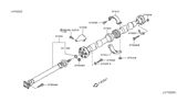 Diagram for Infiniti Q40 Drive Shaft - 37200-1CA1A