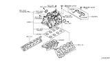 Diagram for Infiniti Intake Manifold Gasket - A4035-1CA0A
