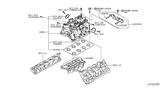 Diagram for 2013 Infiniti FX50 Intake Manifold Gasket - A4035-1CA0A