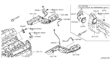 Diagram for 2010 Infiniti FX50 Oxygen Sensor - 22693-1CA0A