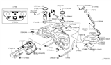 Diagram for 2011 Infiniti FX50 Fuel Filler Neck - 17228-3EV0A