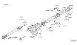 Diagram for Infiniti QX70 Drive Shaft - 37300-1CA2B