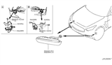 Diagram for 2016 Infiniti QX70 Fog Light - B6605-1A70A