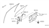 Diagram for 2015 Infiniti QX70 Window Run - 80330-1CA0B