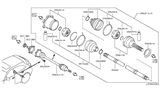 Diagram for 2008 Infiniti M35 CV Joint - 39211-EG80A