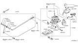Diagram for Infiniti FX50 Shift Indicator - 96940-1CA0A
