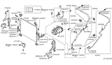 Diagram for 2013 Infiniti FX37 A/C Hose - 92446-1BA0B