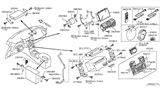 Diagram for 2012 Infiniti FX50 Antenna Cable - 28241-1CA0A