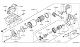 Diagram for Infiniti FX35 Starter Drive - 23360-ZJ50A