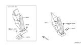 Diagram for Infiniti QX70 Accelerator Cable - 18002-1CA0A