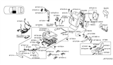 Diagram for 2014 Infiniti QX70 Air Bag - K8EHA-1CA0A