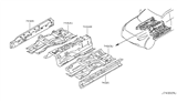 Diagram for Infiniti Floor Pan - G4310-1CABA