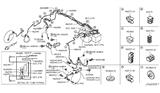 Diagram for 2011 Infiniti FX50 Brake Line - 46211-1CA0B