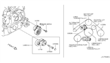 Diagram for Infiniti QX50 Drive Belt - 11720-EY00B