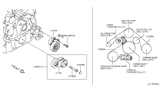 Diagram for Infiniti QX70 Drive Belt - 11720-EY00B