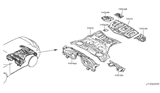 Diagram for 2009 Infiniti EX35 Floor Pan - G4512-1BAMA