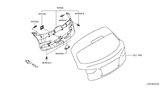 Diagram for 2011 Infiniti FX50 Door Handle - 90940-AQ000