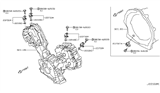 Diagram for Infiniti M56 Crankshaft Position Sensor - 23731-1CA0B