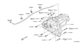 Diagram for Infiniti QX70 Transfer Case - 33100-1BU0B