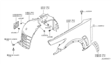 Diagram for Infiniti Fender - FCA00-1CAMA