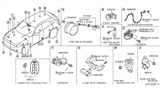 Diagram for Infiniti Car Key - 285E3-1CA7A