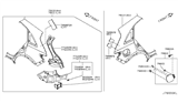 Diagram for Infiniti FX37 Fender - GHA01-1CAAB
