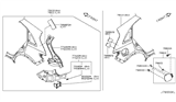 Diagram for Infiniti FX50 Fender - GHA01-1CAAB