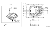 Diagram for 2010 Infiniti FX50 Valve Body - 31705-1XJ9A