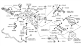 Diagram for Infiniti Lateral Link - 551A1-1BA0A