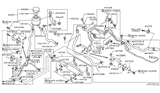 Diagram for Infiniti G35 Power Steering Cooler - 49790-JK020