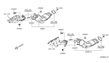 Diagram for Infiniti G35 Catalytic Converter - B08B2-1NA0A