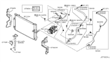 Diagram for 2015 Infiniti Q40 A/C Hose - 92490-3WJ0A