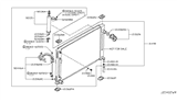 Diagram for Infiniti Q40 A/C Condenser - 21410-JK20B