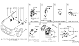 Diagram for Infiniti G35 Body Control Module - 284B1-1NC0A