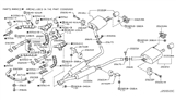 Diagram for 2014 Infiniti Q70 Exhaust Pipe - 20020-JK00C