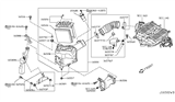 Diagram for Infiniti Air Filter Box - 16528-JA20A