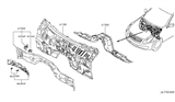 Diagram for Infiniti G35 Dash Panels - 67100-JK630