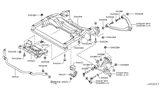 Diagram for Infiniti G25 Control Arm - 54500-1NA4A